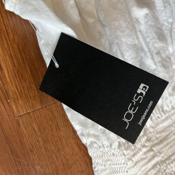 Joe’s Sleeveless Cotton Voile Peplum Top | White | XS MSRP $178 - Picture 10 of 10